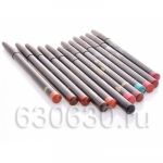 Карандаши цветные для губ  и глаз  Chanel 12 шт