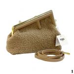 Сумка "Fe*di" Эко кожа+Мех (24/18см)