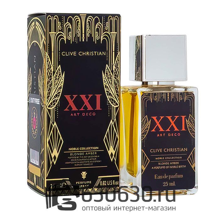 Мини парфюм Clive Christian "Noble XXI: Art Deco - Blonde Amber" 25 ml