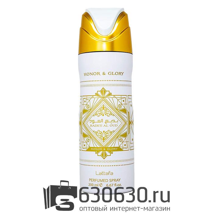 Парфюмированный Дезодорант Lattafa "Badee Al Oud Honor & Glory" 200 ml