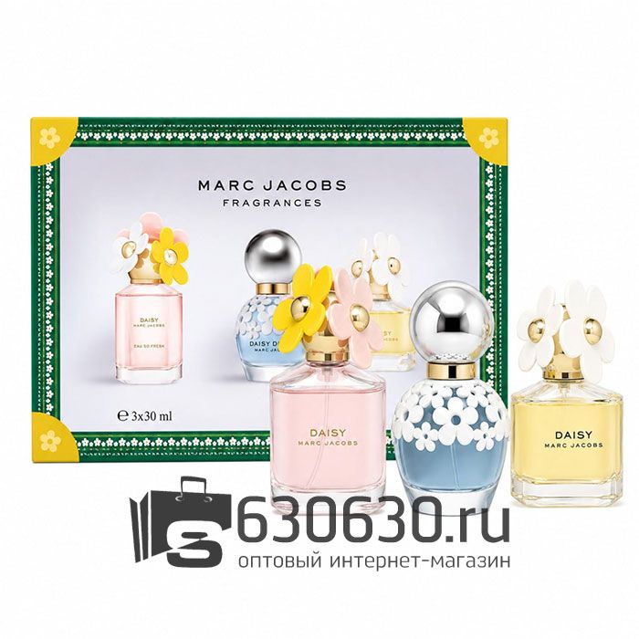 Парфюмерный набор Marc Jacobs Fragrances 3*30 ml