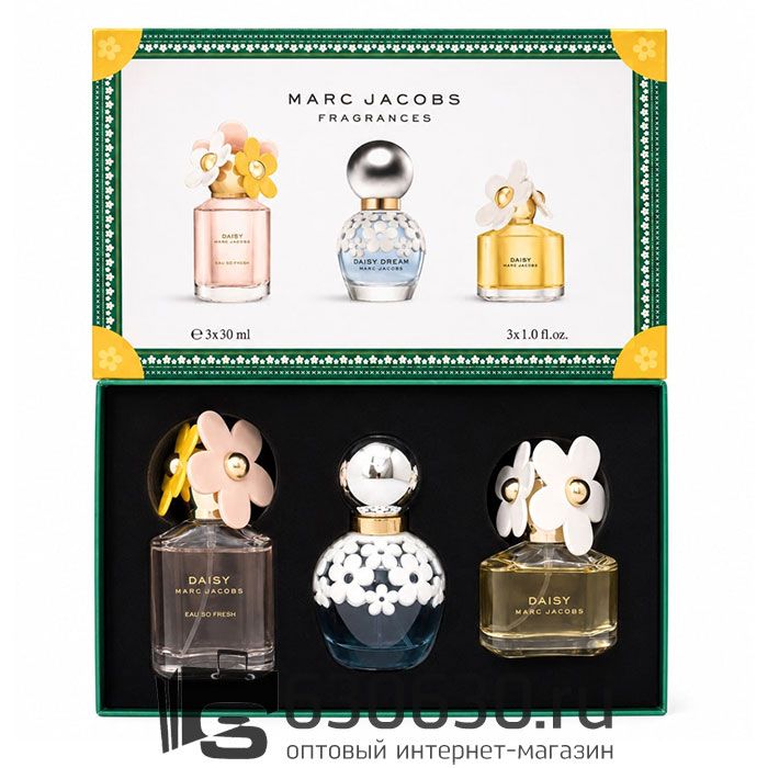 Парфюмерный набор Marc Jacobs Fragrances 3*30 ml