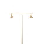 Серьги "Треугольник" маленькие 