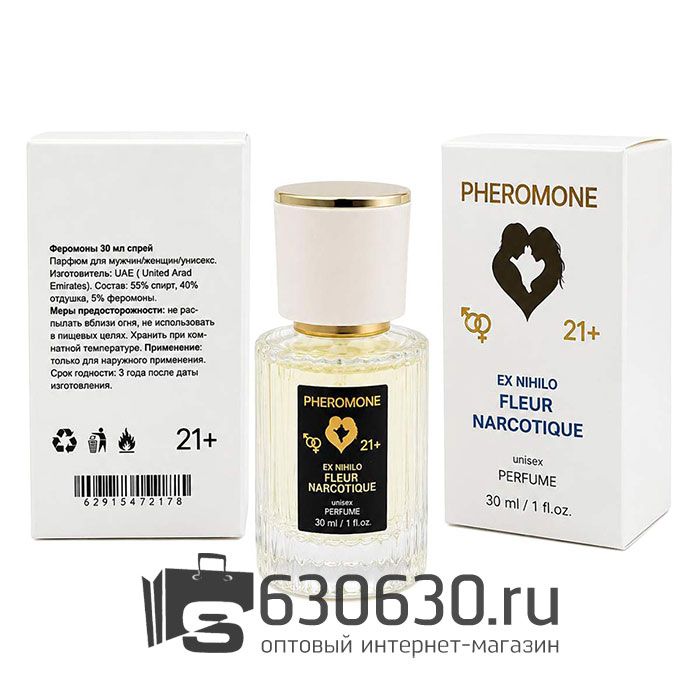 Мини-парфюм с феромонами Ex Nihilo "Fleur Narcotique" 30 ml