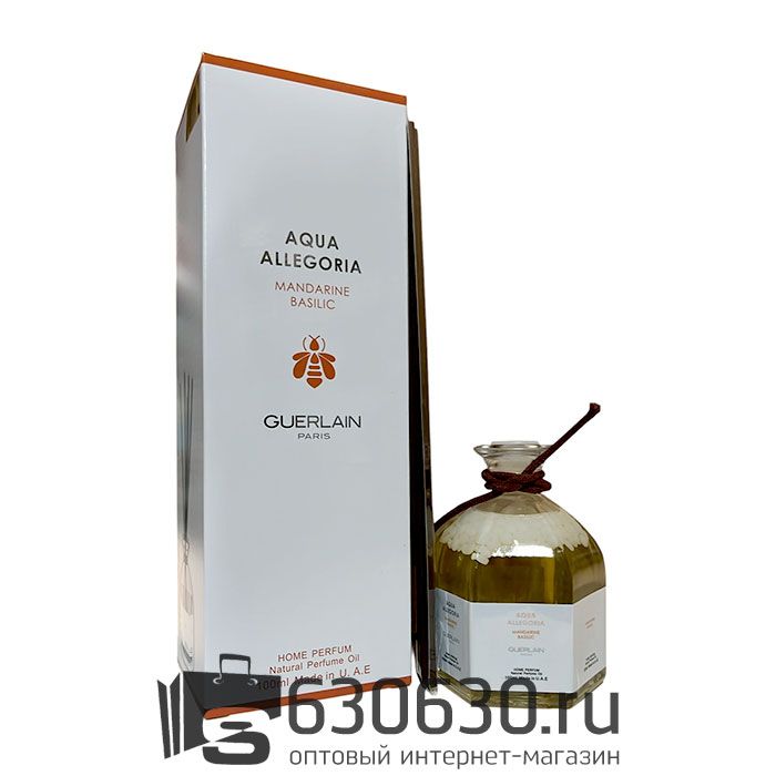Аромадиффузор с палочками Guerlain "Aqua Allegoria Mandarine Basilic" 100 ml