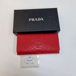 Кошелёк "Pra*a" Натуральная кожа ЛЮКС (20/10 см)