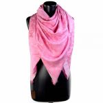 Платок Louis Vuitton (Темно-Розовый)