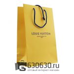 Подарочный Пакет "Louis Vuitton" 25 х 35 х 9 см (Желтый)