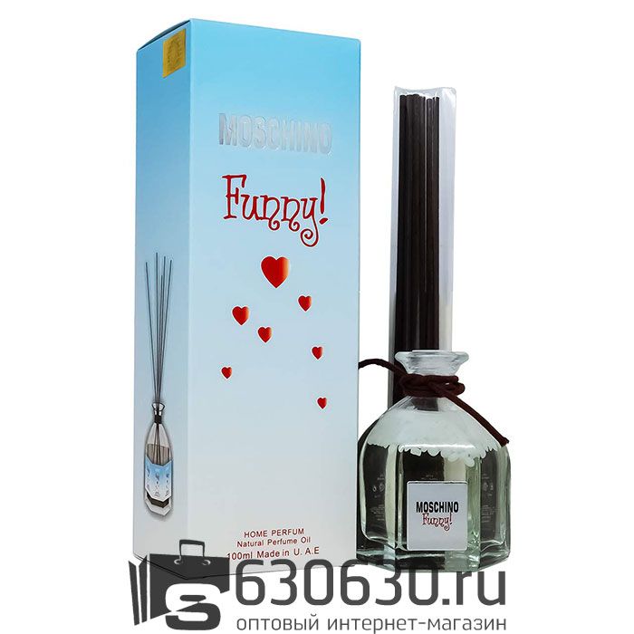 Аромадиффузор с палочками Moschino ''Funny'' 100 ml