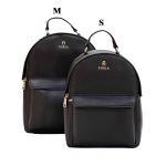 Рюкзак черный "F*RLA" Натуральная кожа ЛЮКС (размеры в ассортименте)