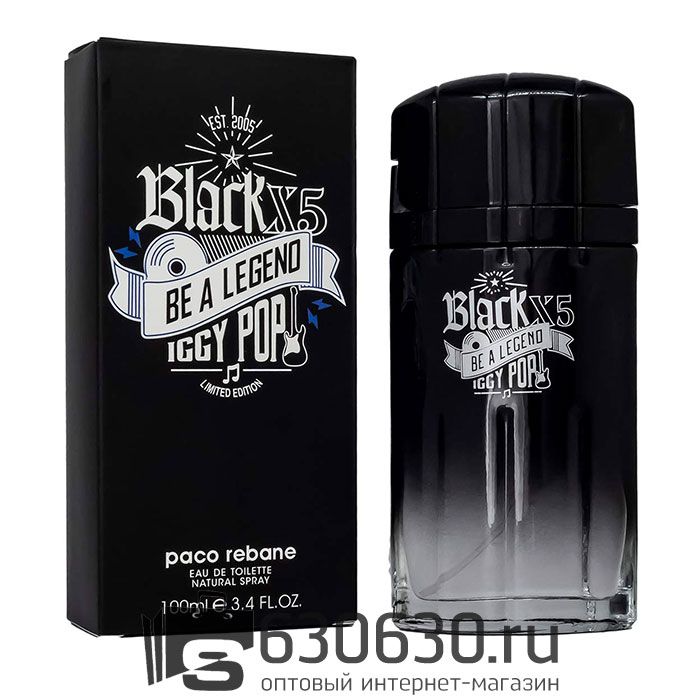 Paco Rabanne "XS Black Be A Legend Iggy Pop" 100 ml