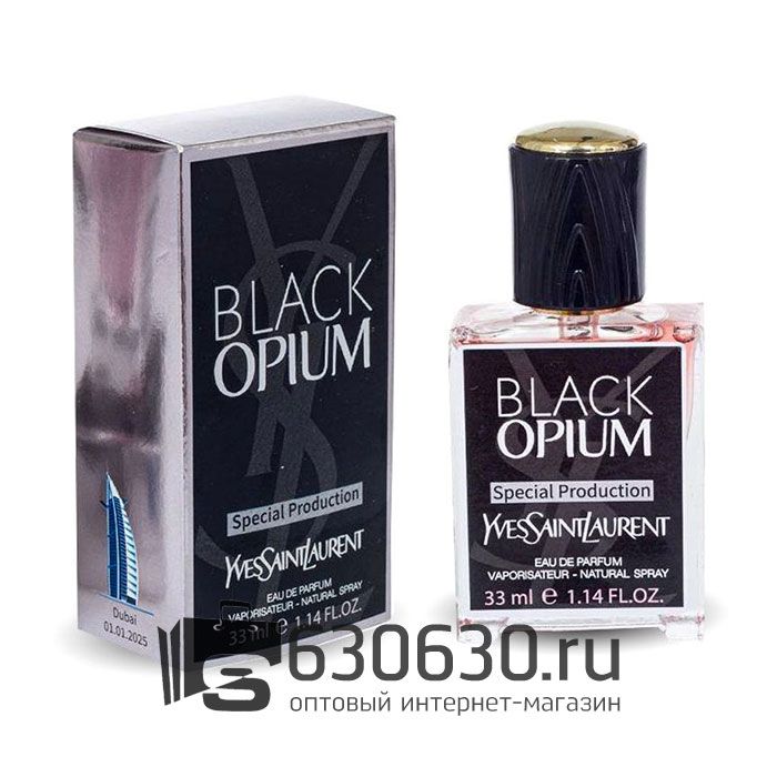 Мини-парфюм Yves Saint Laurent "Black Opium" 33 ml Special Production