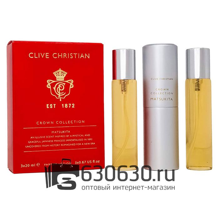 Clive Christian "Crown Collection - Matsukita" 3 х 20 ml