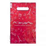 Полиэтиленовый Малиновый Пакет "Л'Этуаль" 20 x 30 см