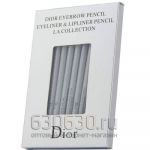 Карандаши для глаз Christian Dior "La Collection"черные 12 шт