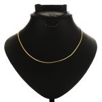 Цепочка с плетением "Косичка"