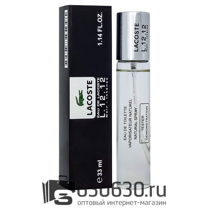 Мини-тестер Lacoste "Eau De Lacoste L.12.12 Noir Intense" 33 ml