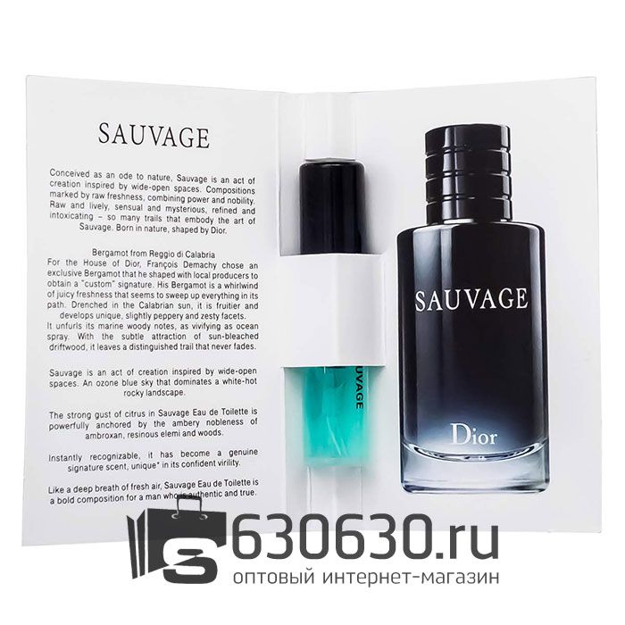 Мини-парфюм Christian Dior "Sauvage" 2 ml