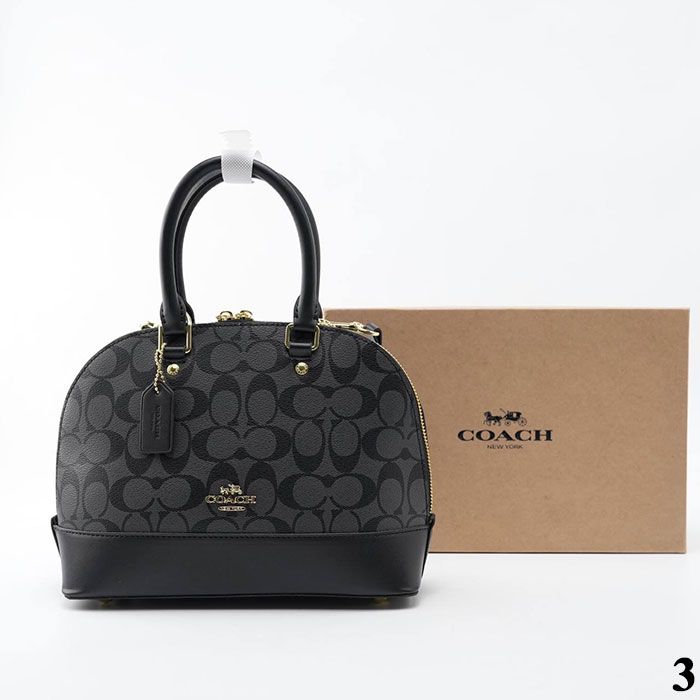 Сумка "Co*сh" Эко кожа ЛЮКС (25/20см)