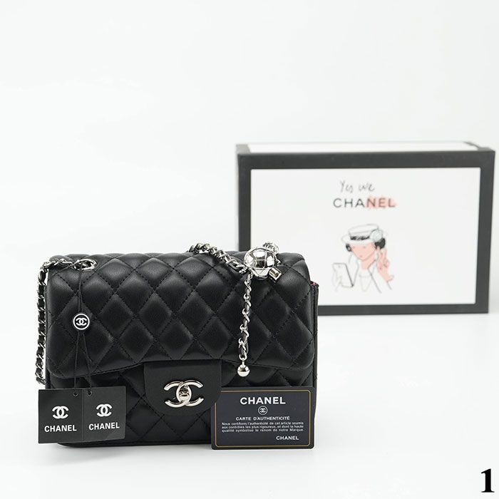 Сумка "Ch*nel" Эко кожа ЛЮКС (22/16см)