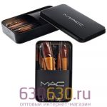 Набор кистей MAC "12 in 1" (в черном металлическом кейсе)
