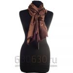 Палантин Louis Vuitton (шоколадный)