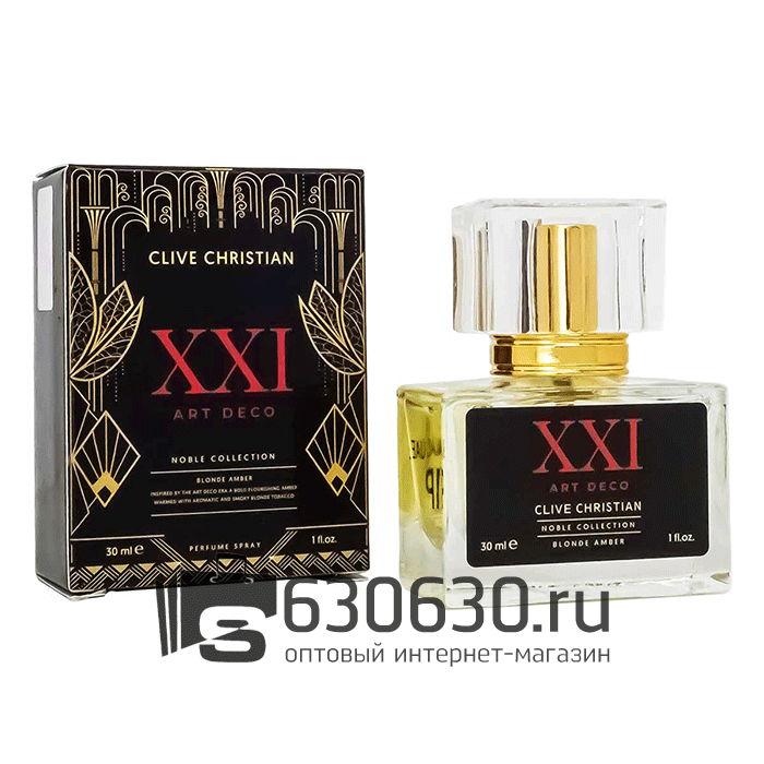 Евро Clive Christian "Noble XXI: Art Deco - Blonde Amber" 30 ml
