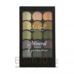 Тени для век DoDo Girl Mineral based Eyeshadow, 15 оттенков
