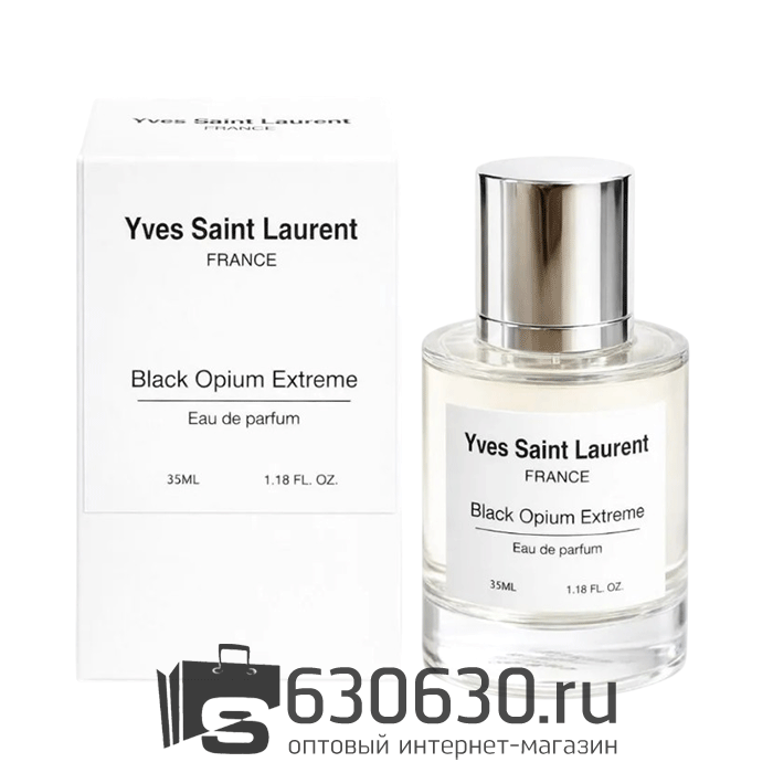 Мини-тестер Yves Saint Laurent "Black Opium Eau De Parfum Extreme" 35 ml