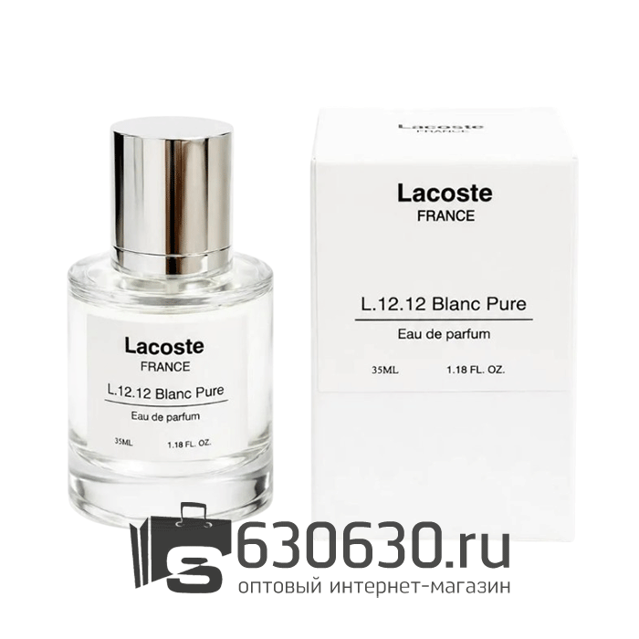 Мини-тестер Lacoste "Eau De Lacoste L.12.12 Blanc-Pure" 35 ml