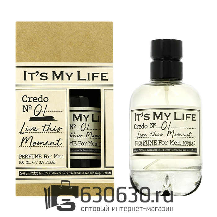 Евро It’s My Life "Credo №1 Live This Moment " 100 ml