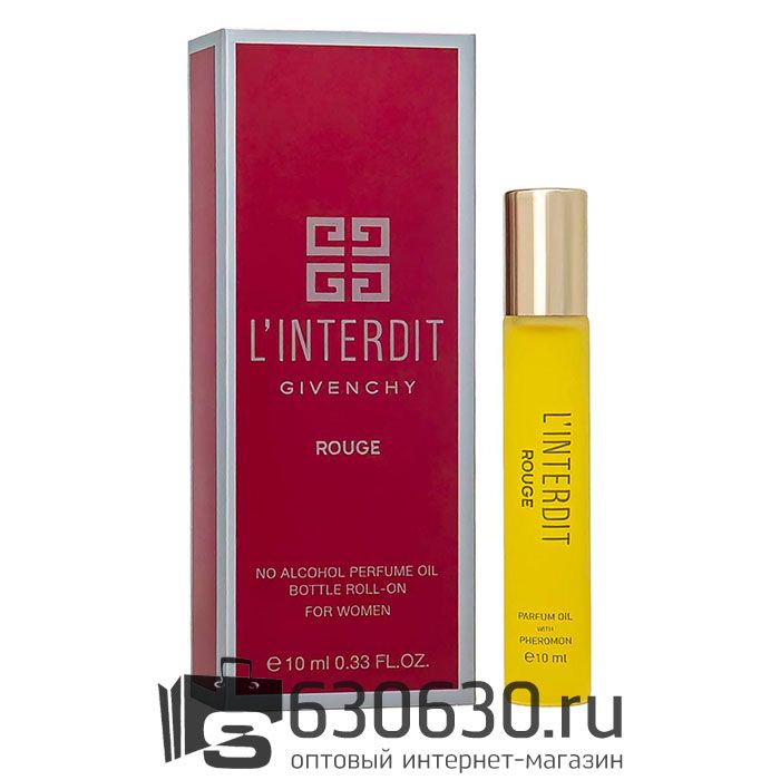 Pheromon Limited Edition Givenchy "L'Interdit Rouge" 10 ml