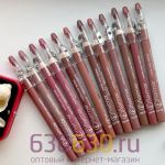 Водостойкие матовые карандаши для губ Flormar - 12 нюдовых оттенков