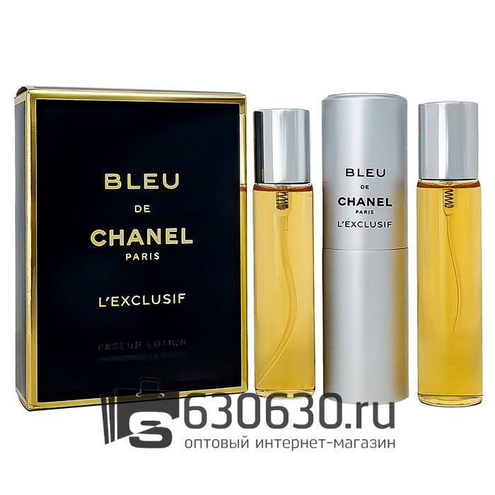 Chanel "Bleu De Chanel L'Exclusif" EDT 3 х 20 ml