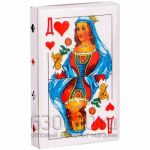 Карты игральные с пластиковым покрытием ,36 листов (1 колода)