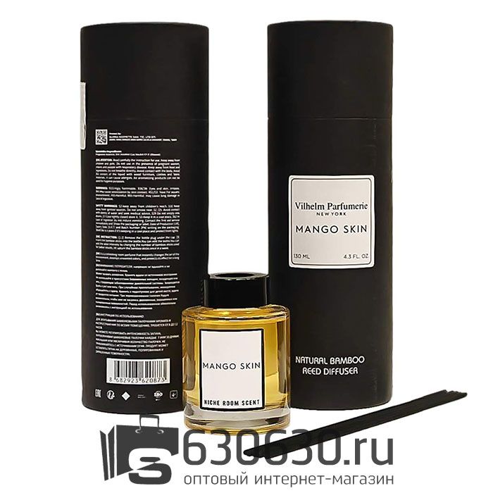 Аромадиффузор с палочками для дома Vilhelm Parfumerie "Mango Skin" 130 ml NEW