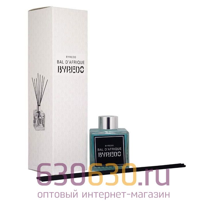 Аромадиффузор с палочками для дома Byredo "Bal D'Afrique" 100 ml (квадрат)