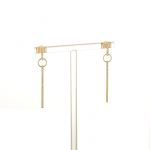 Серьги "Гвоздики длинные"