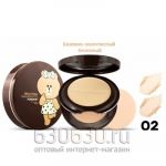 Пудра Million Pauline Powdery Cake + спонжик, 24гр тон 02