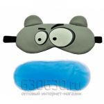 Маска для сна с охлаждающим гелем