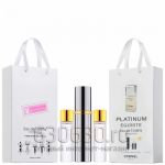 Travel Pheromon Chanel "Egoiste Platinum Eau De Toilette" 3x15 ml