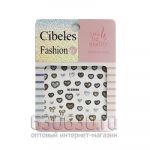 Наклейки для дизайна ногтей "BLE899D"