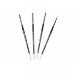 Набор кистей для дизайна и росписи ногтей "Global Nail Art Brush" 4шт/уп