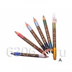 Тени - карандаш для век Helena Rubinstein с точилкой 2цв. (6шт)