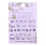 Наклейки для дизайна ногтей 3 D.