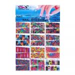 Наклейки для дизайна ногтей на водной основе 