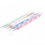 Пластмасовый дотс для дизайна ногтей