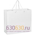 Подарочный Пакет белый без логотипа 35 х 25 х 10 см