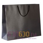 Подарочный Пакет черный без логотипа 35 х 25 х 10 см